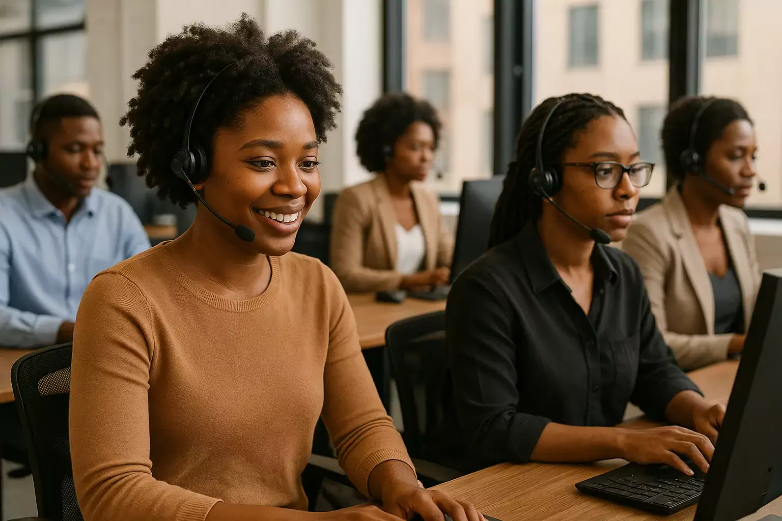 Picture of a customer representative